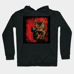 Bengal With A Gun Hoodie